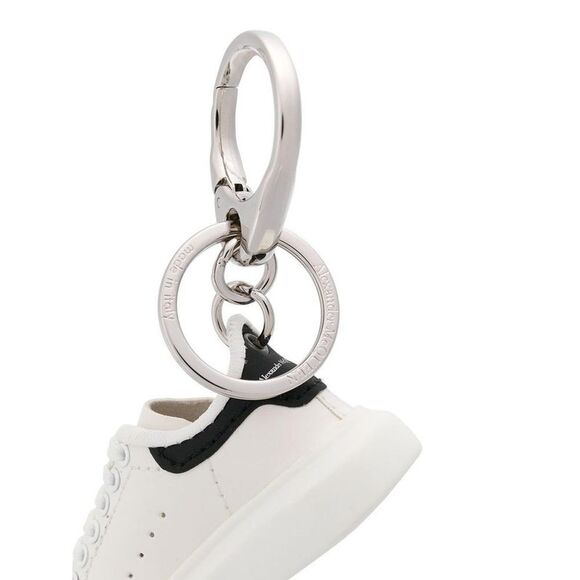 ALEXANDER MCQUEEN Sneaker Charm Keyring Men WHITE Keyrings